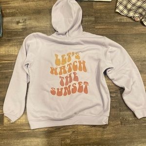 Let’s watch the sunset hoodie